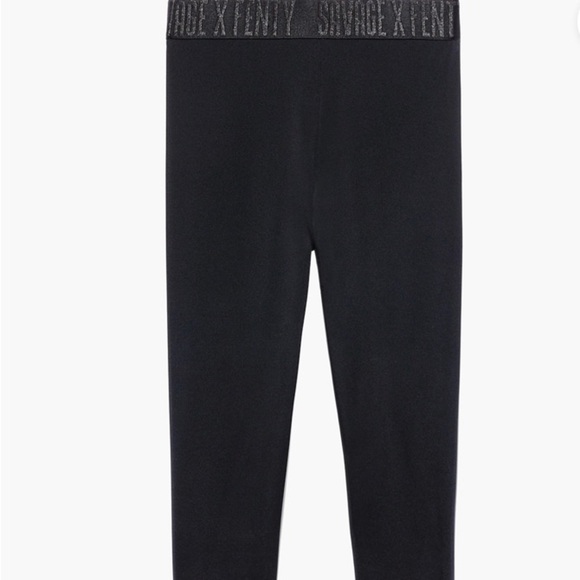 SAVAGE FENTY FOREVER SAVAGE LEGGINGS - CAVIAR WOMEN SIZE XL (NEW WITH TAGS) - Picture 3 of 4